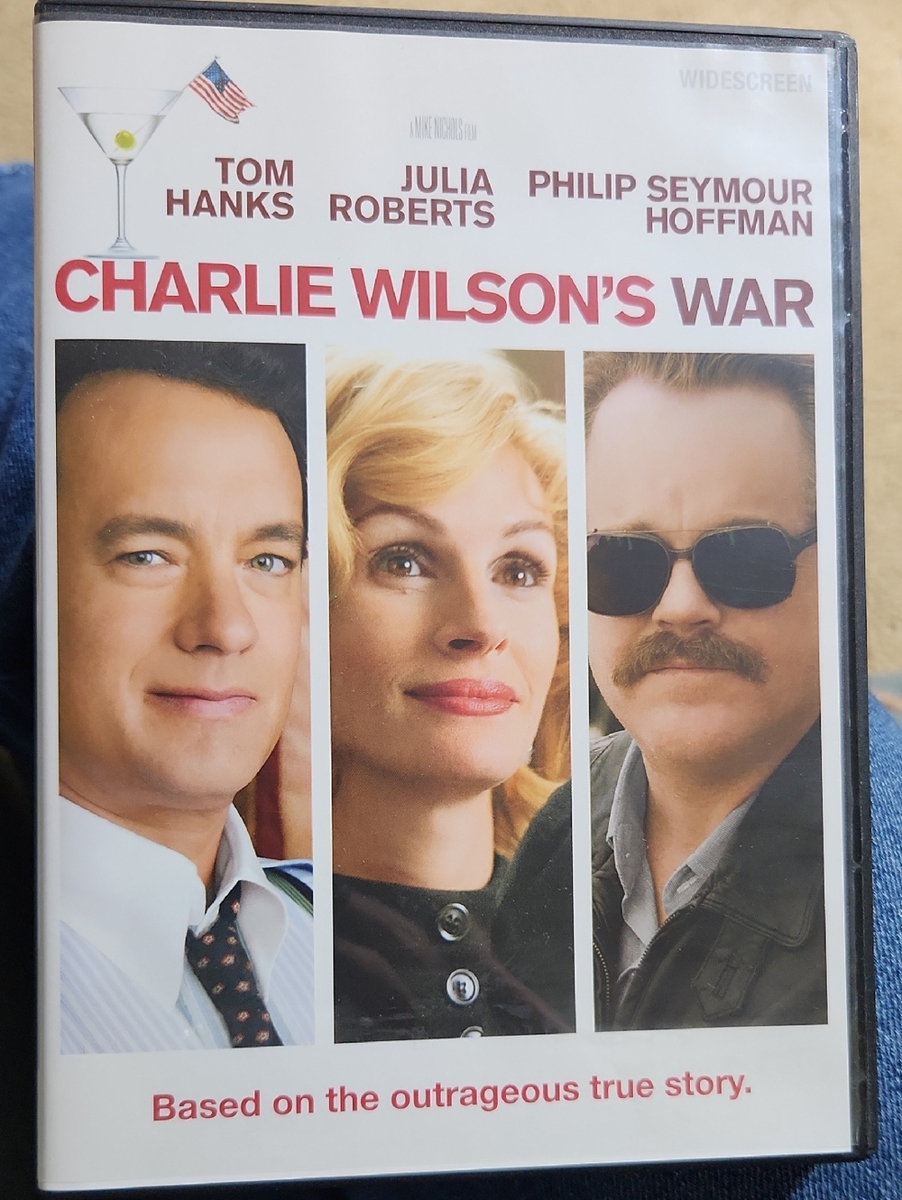 Charlie Wilson's War DVD - Movie Starring Tom Hanks & Julia Roberts